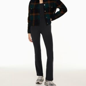 Aritzia Wilfred Divinity Kick Flare Jumpsuit Black - Small